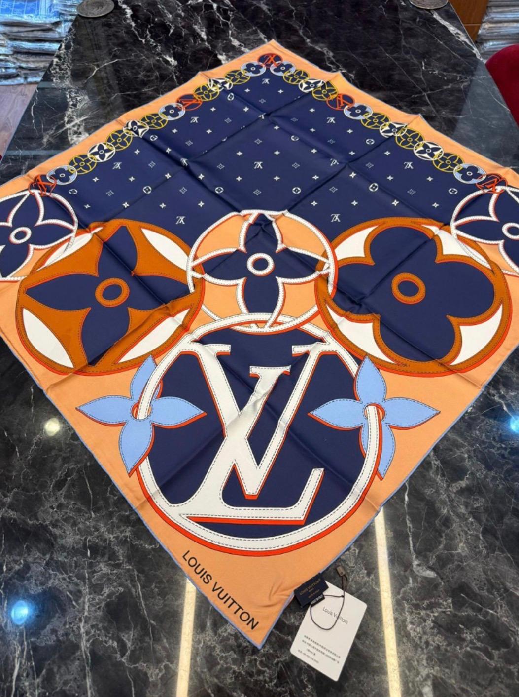 Louıs vuıtton twill eşarp