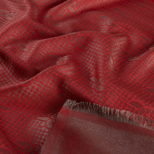 Monogram Dağ Çileği Şal