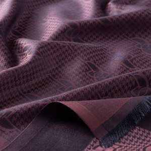 Monogram Gül Kurusu Şal