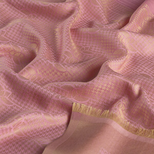 Monogram Şeker Pembe  Şal